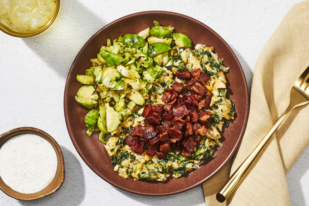 Loaded Bacon & Spinach Shredded Chicken